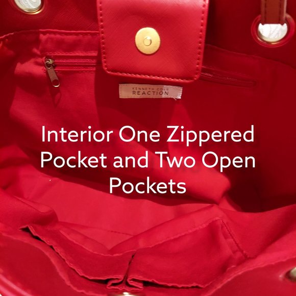 Kenneth Cole Reaction Shoulder Bag/Tote - Picture 7 of 8